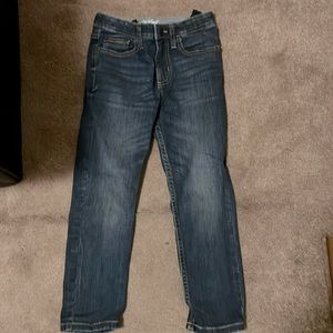Cat and Jack jeans size 7 adjustable waist band inside, worn twice